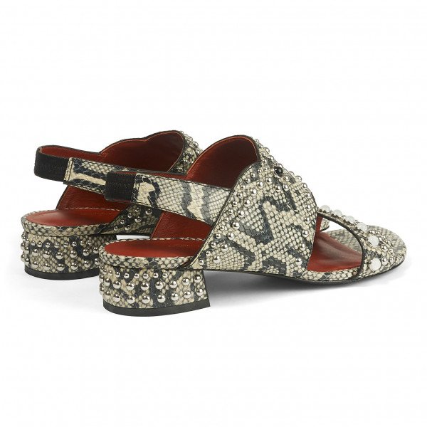 3.1 Phillip Lim Python Leather Sandals