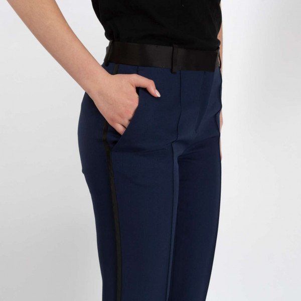 CÉLINE Tuxedo Style Cigarette Pants