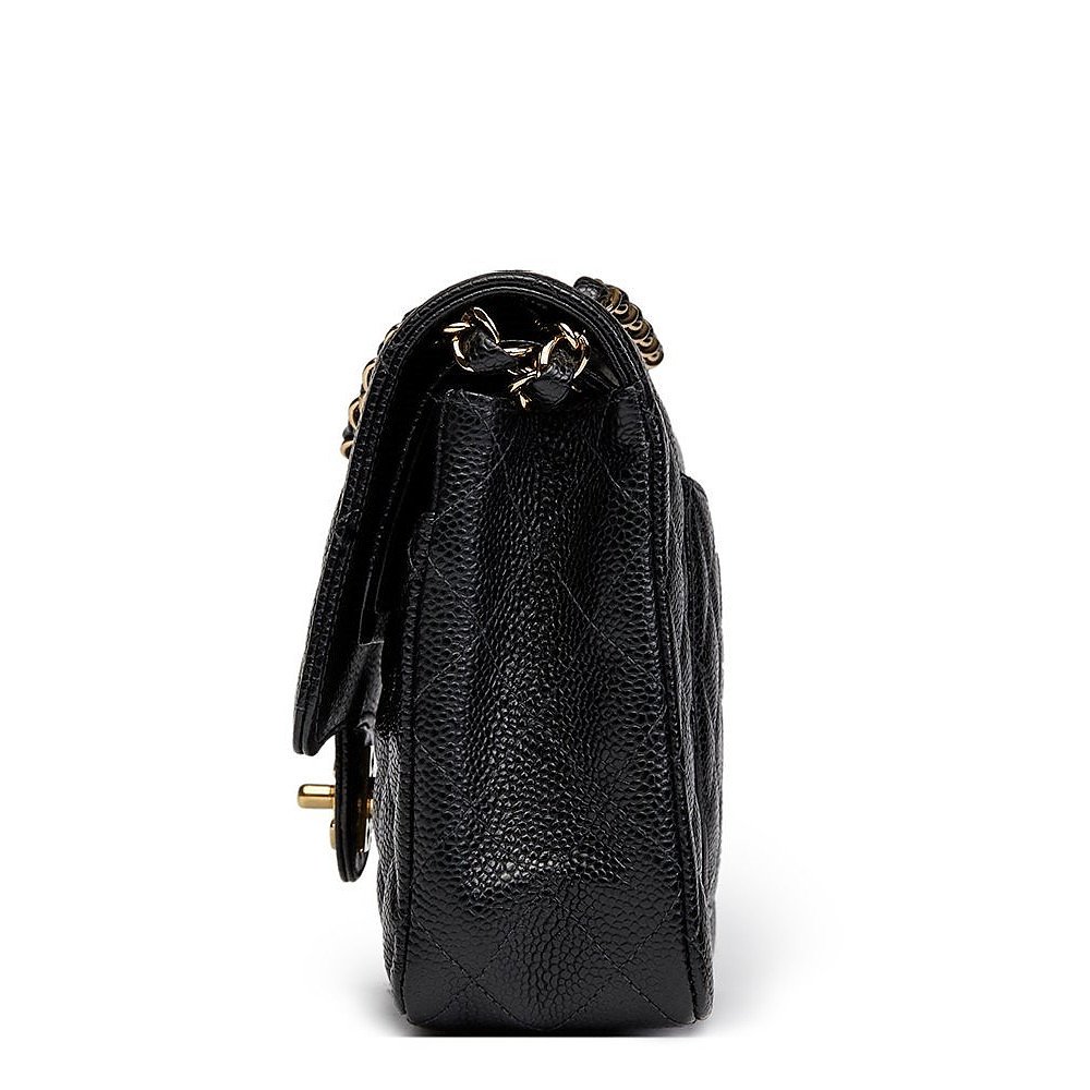 Rent or Buy CHANEL Medium Classic Flap Bag In Caviar Finish from 0