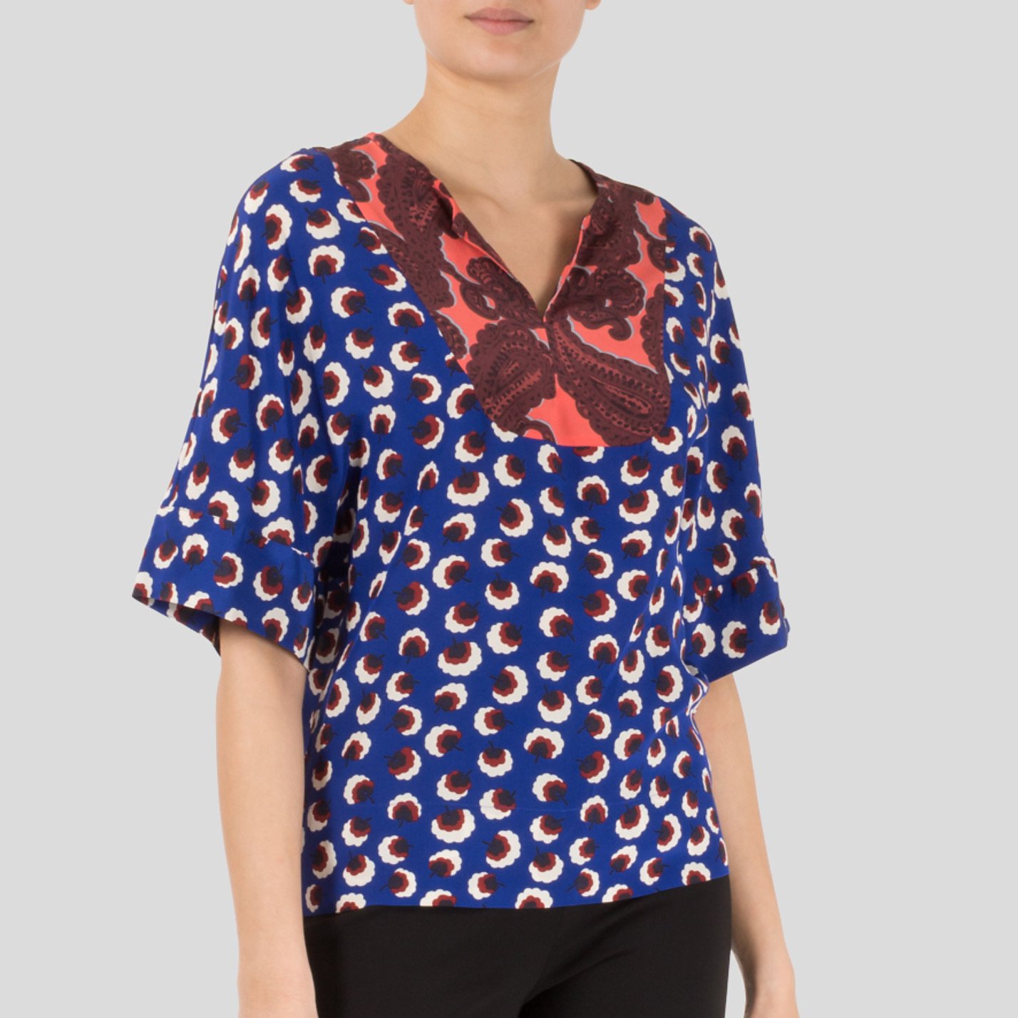 Stella McCartney Printed Silk Top