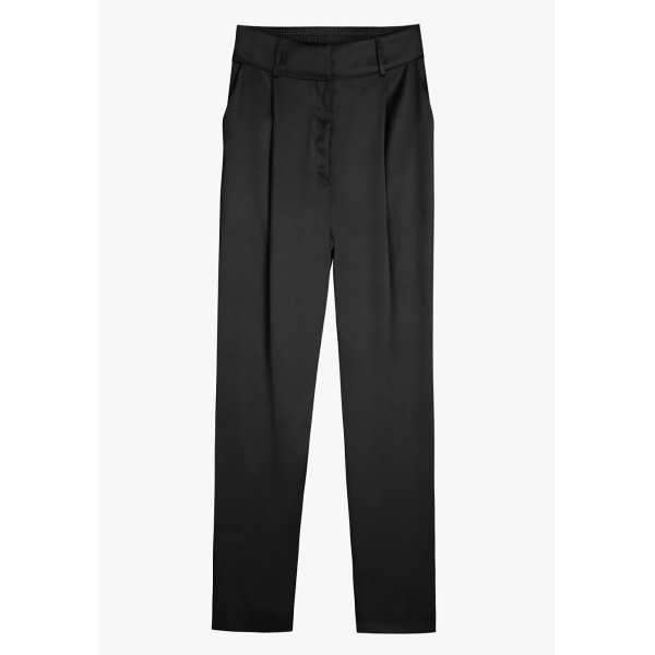Hush Cecilly Satin Wide Leg Trousers
