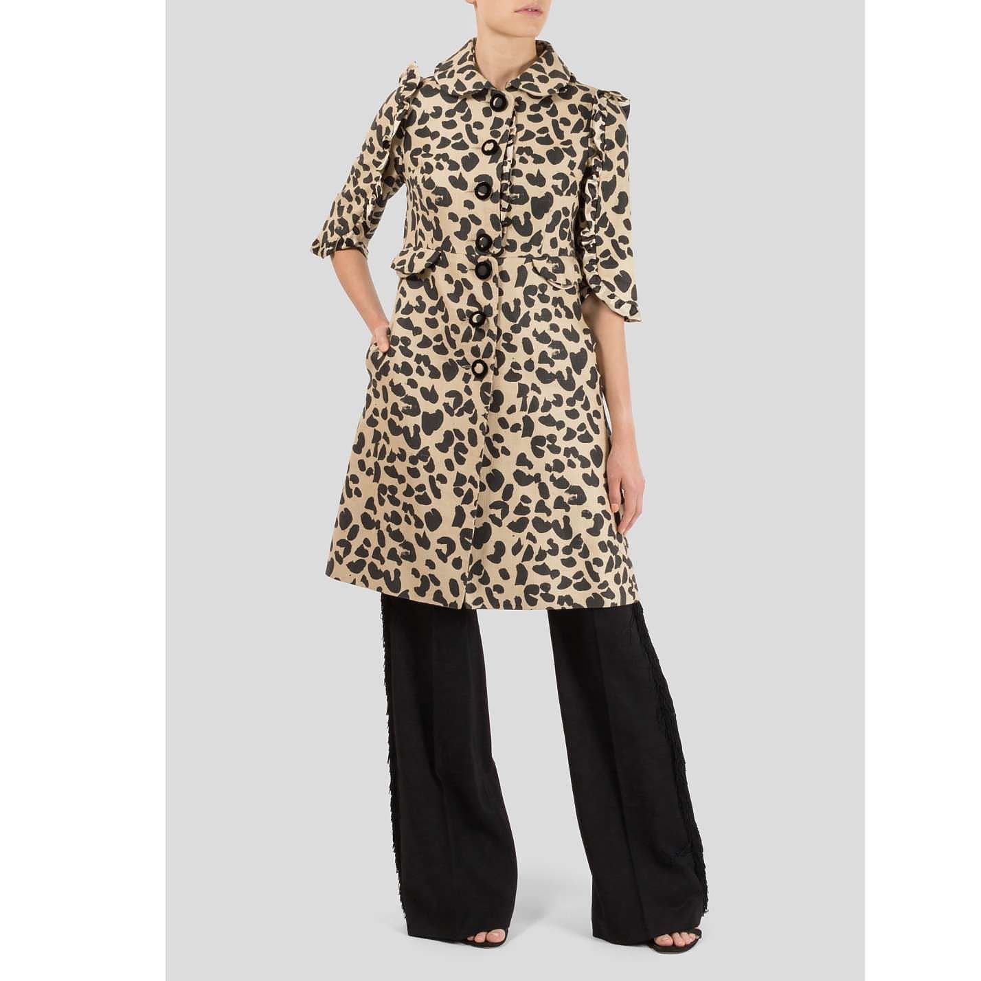 Leopard Print Coat My Wardrobe Hq Rent Designer Fashion