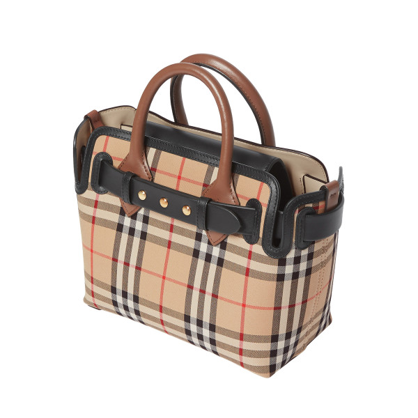 Burberry The Mini Vintage Check Triple Stud Belt Bag