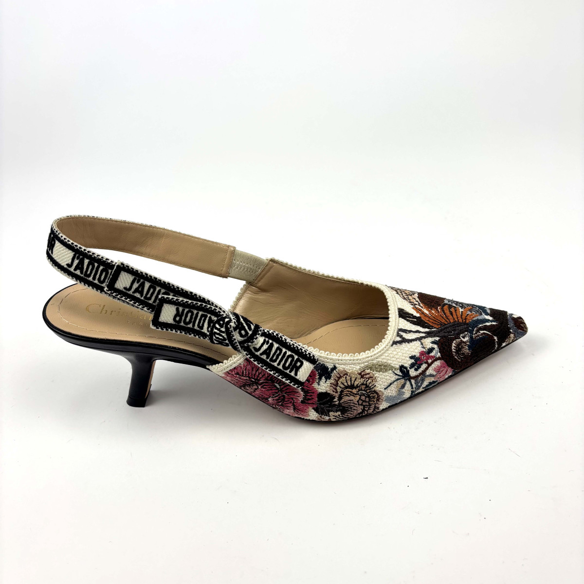 Dior J'Adior Floral Slingback Pump