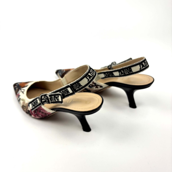 Dior J'Adior Floral Slingback Pump
