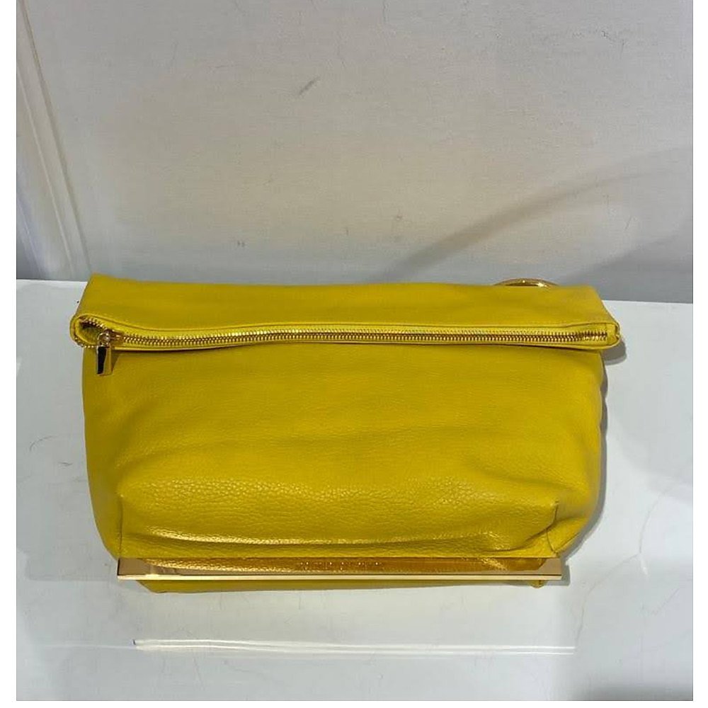 Mother of Pearl Zipped Clutch Bag