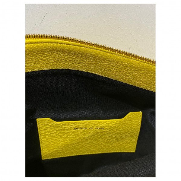 Mother of Pearl Zipped Clutch Bag