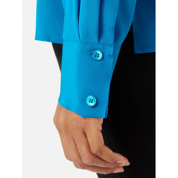 Jigsaw Silk Long Sleeve Blouse