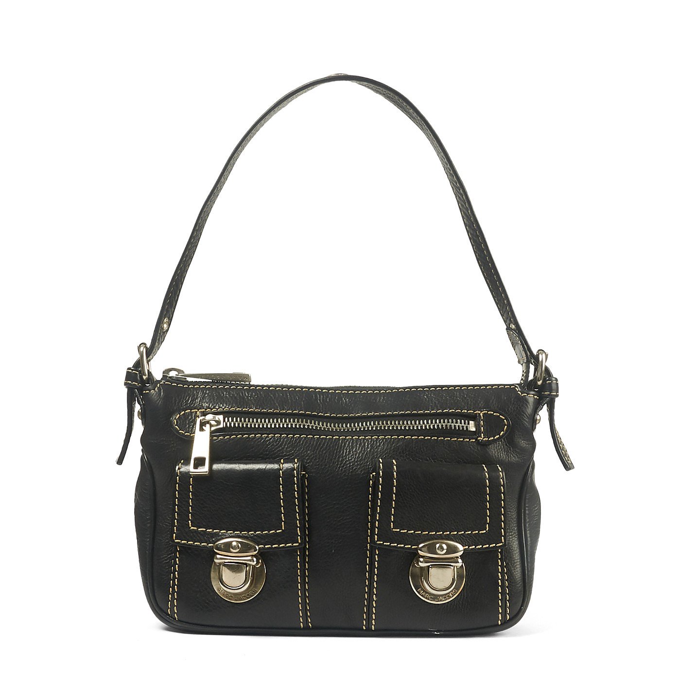 Marc Jacobs Stitch-Detail Leather Bag