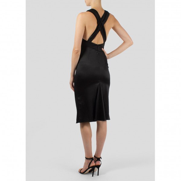 Agent Provocateur Cut-Out Detail Silk Dress