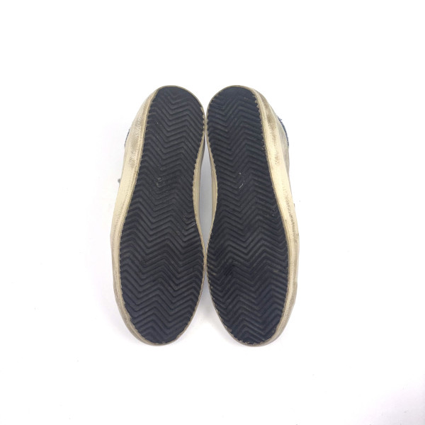 Golden Goose Super-Star Snake-Print Suede Sneakers