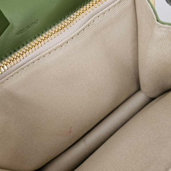 Marni Mini Raffia Trunk Crossbody Bag in Green