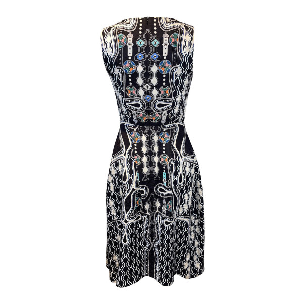 Peter Pilotto Sleeveless Abstract Print Dress
