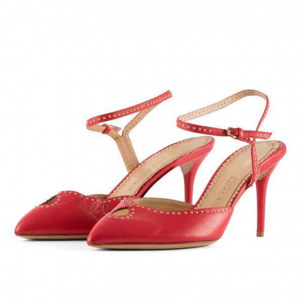 Charlotte olympia hot sale red heels