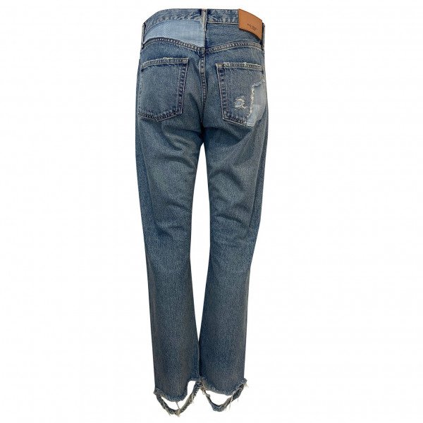 Moussy Vintage Frayed Denim Jeans