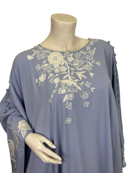 Oscar De La Renta Embroidered Kaftan