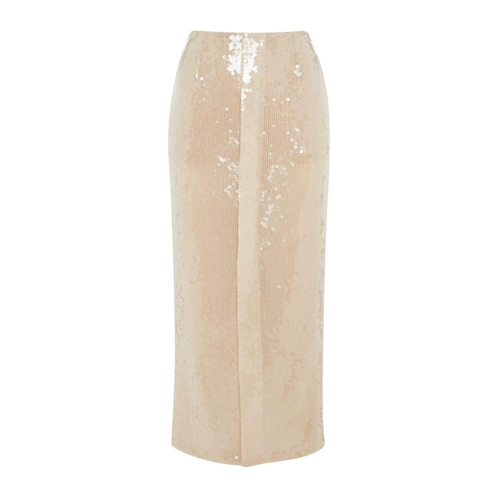 Roland Mouret Nobel Sequin Tulle Midi Skirt