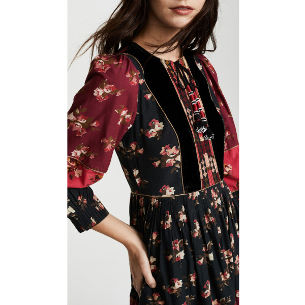 Ulla Johnson Floral Patchwork Dress