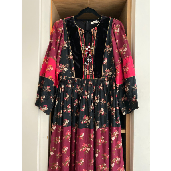 Ulla Johnson Floral Patchwork Dress