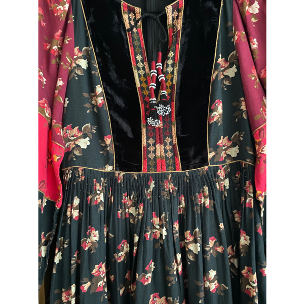 Ulla Johnson Floral Patchwork Dress