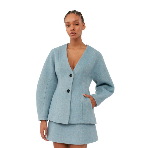 Ganni Ganni Wool Blazer