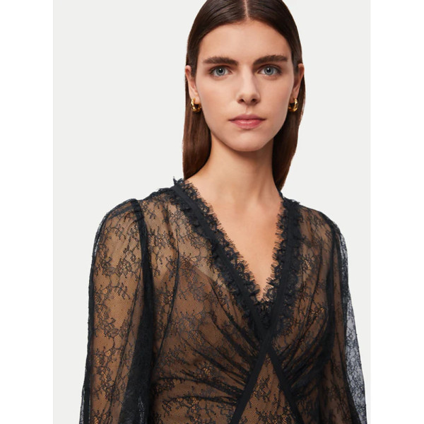 Jigsaw Scalloped Lace Dress