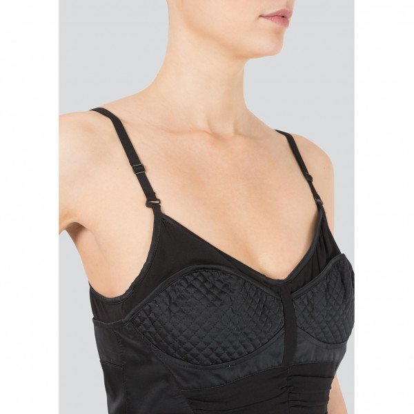 Just Cavalli Sleeveless Silk Cocktail Dress