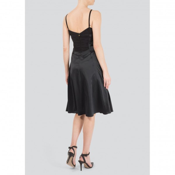 Just Cavalli Sleeveless Silk Cocktail Dress