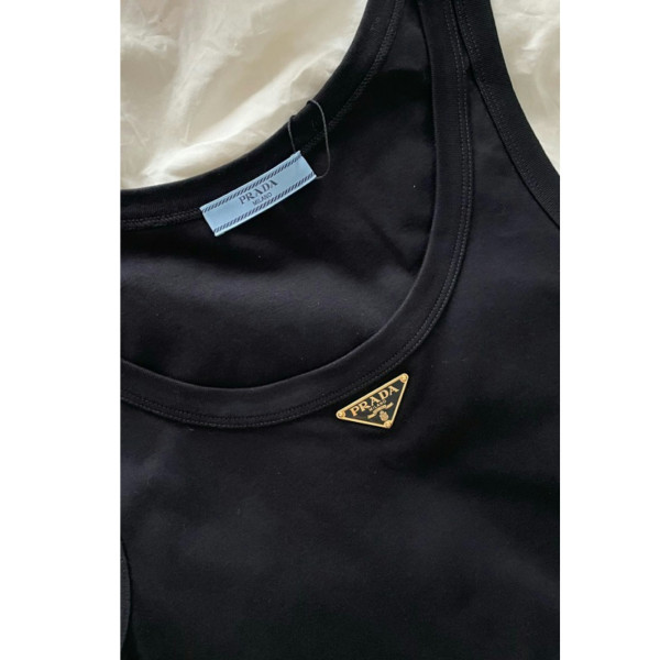 PRADA Logo Tank Top