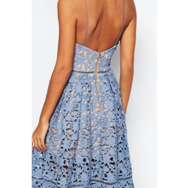 Self portrait azaelea dress sky blue online