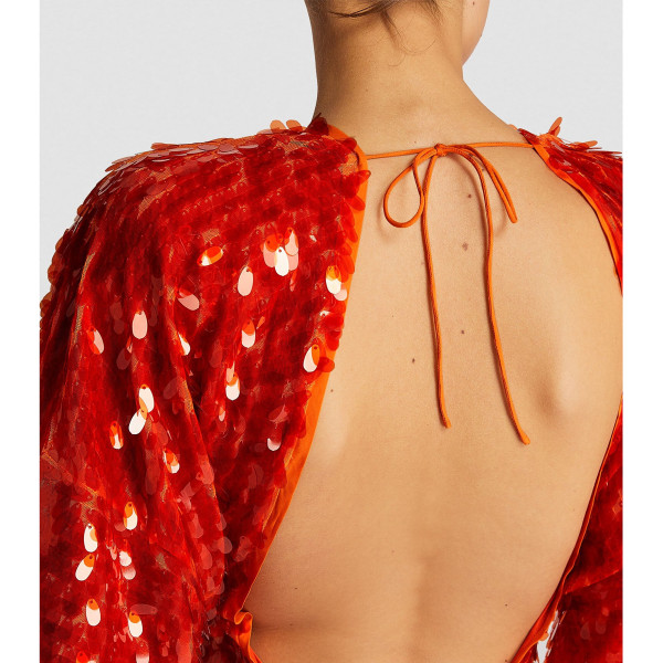 ROTATE Birger Christensen Jasy Sequinned Mini Dress