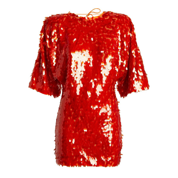 ROTATE Birger Christensen Jasy Sequinned Mini Dress