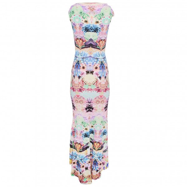 Roberto Cavalli Multicolour Printed Maxi Dress