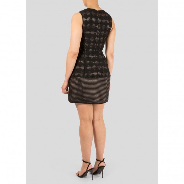 Tibi Diamond Embroidered Mini Dress