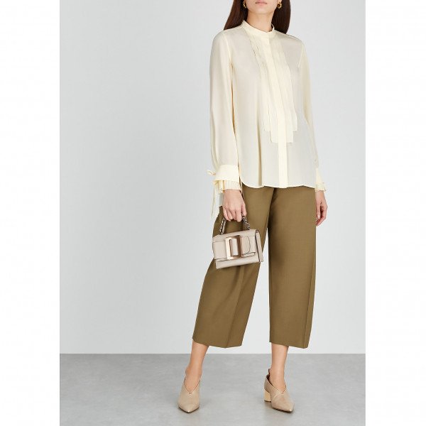 Chloé Pleat-Detail Blouse
