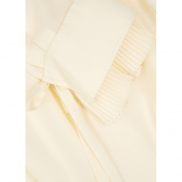 Chloé Pleat-Detail Blouse