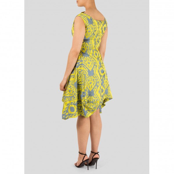 Vivienne Westwood Printed Asymmetric Dress