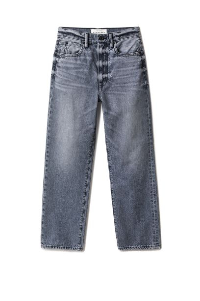 Slvrlake Slvrlake Grey Straight Jeans - Shadrd