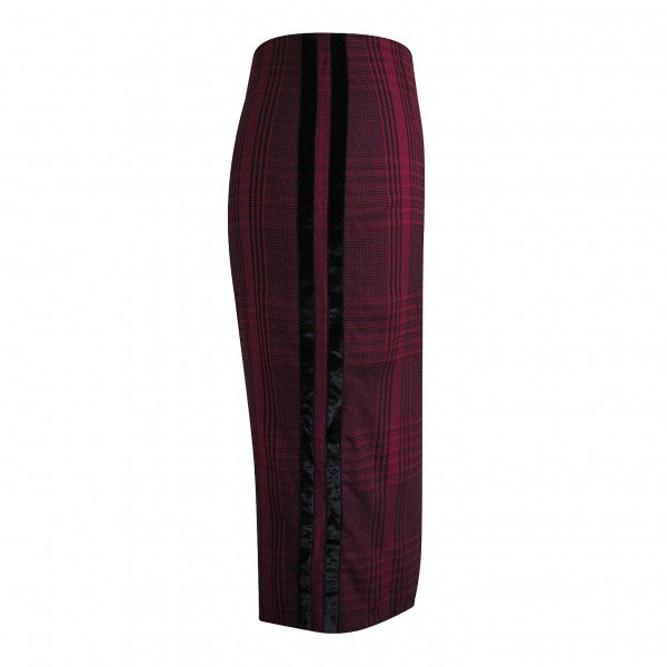 Amanda Wakeley Checked Skirt