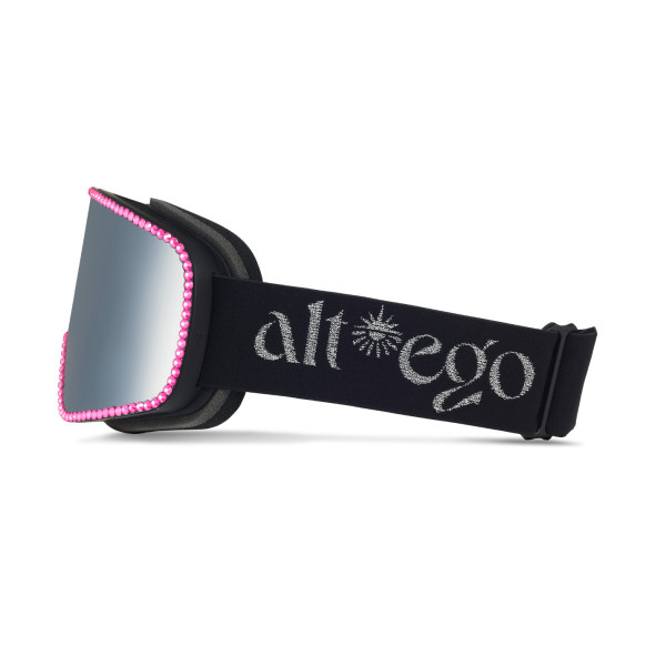 alt*ego DISCO GOGGLE - SILVER NEON PINK