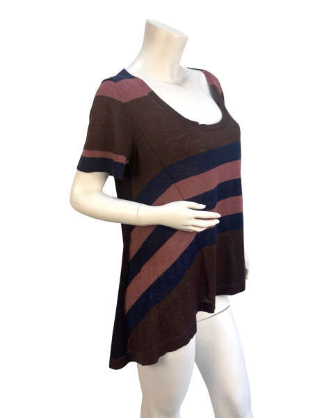 Louis Vuitton Multicolour Striped Knit Jumper