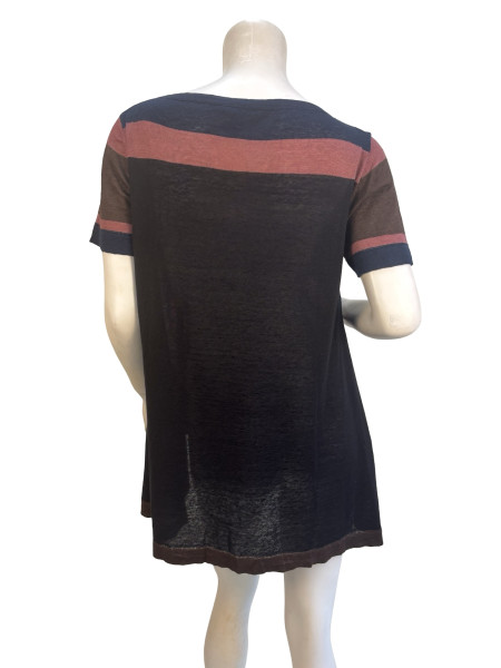 Louis Vuitton Multicolour Striped Knit Jumper