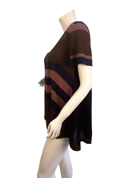 Louis Vuitton Multicolour Striped Knit Jumper