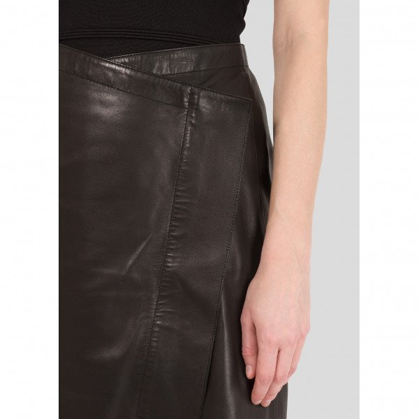 Joseph Leather Skirt
