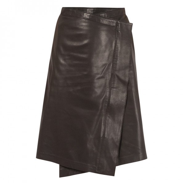 Joseph Leather Skirt