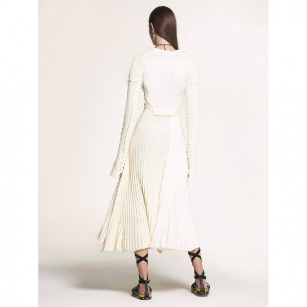 PORTS 1961 Knitted Crossover Dress
