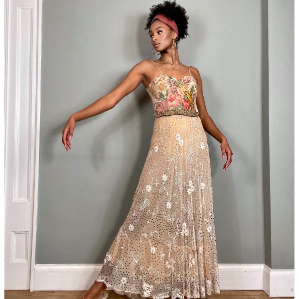 One Vintage Chai Dress