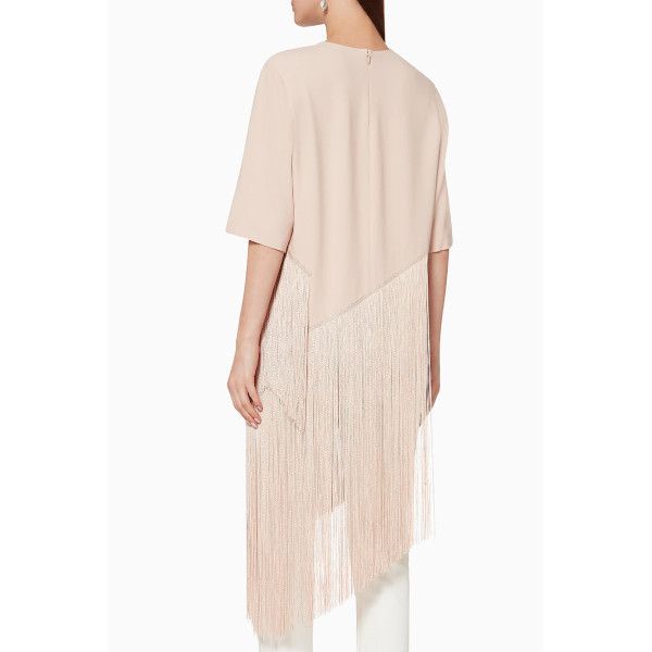 Stella McCartney Asymmetric Fringe Top