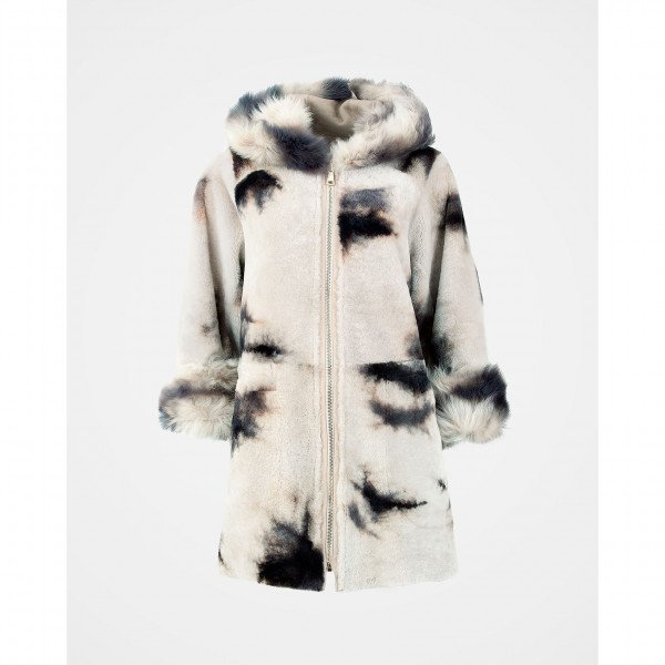 Celtic and Co Handprinted Sheepskin Parka