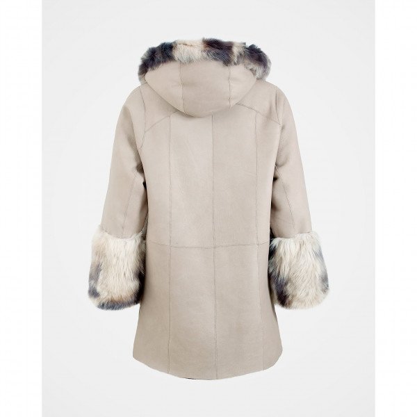 Celtic and Co Handprinted Sheepskin Parka